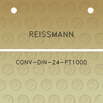 reissmann-conv-din-24-pt1000