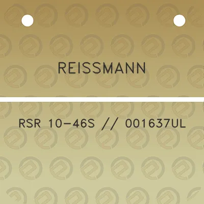 reissmann-rsr-10-46s-001637ul