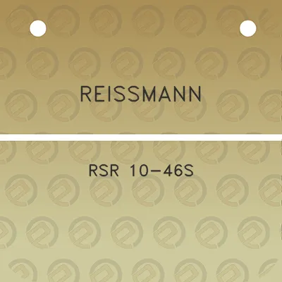 reissmann-rsr-10-46s