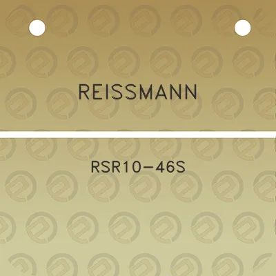 reissmann-rsr10-46s