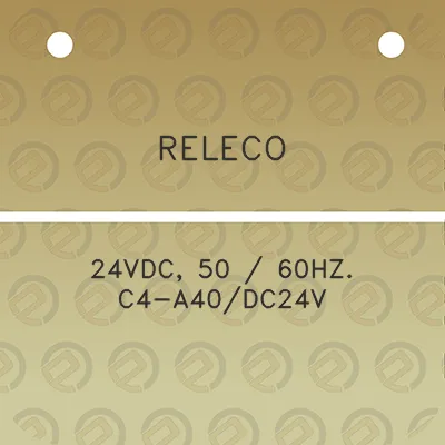 releco-24vdc-50-60hz-c4-a40dc24v