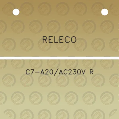 releco-c7-a20ac230v-r