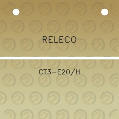 releco-ct3-e20h