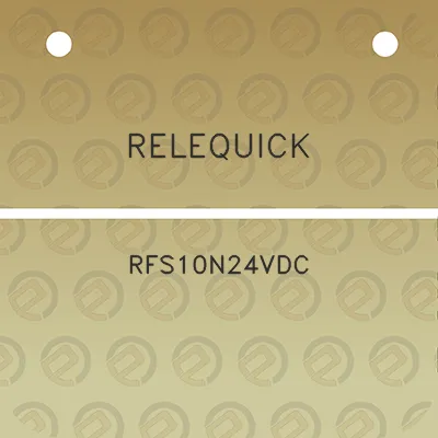 relequick-rfs10n24vdc