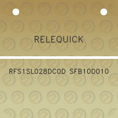 relequick-rfs1sl028dc0d-sfb10d010