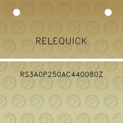 relequick-rs3a0p250ac440080z