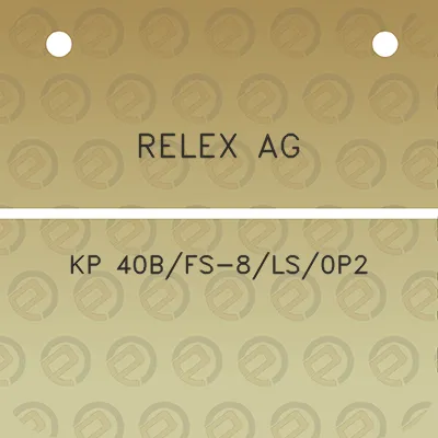 relex-ag-kp-40bfs-8ls0p2