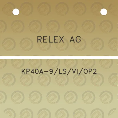 relex-ag-kp40a-9lsviop2