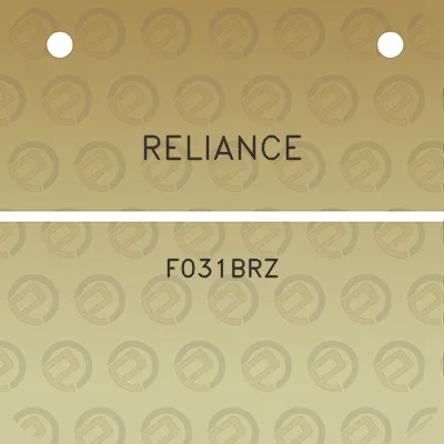 reliance-f031brz