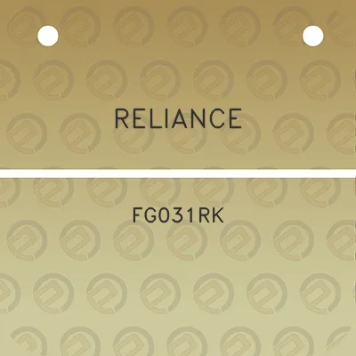 reliance-fg031rk