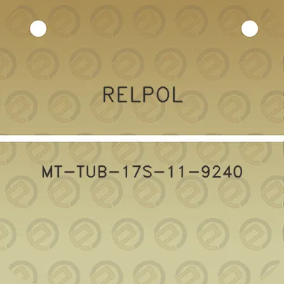 relpol-mt-tub-17s-11-9240