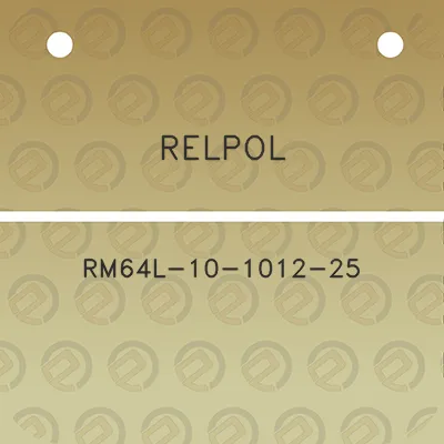 relpol-rm64l-10-1012-25