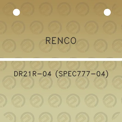 renco-dr21r-04-spec777-04