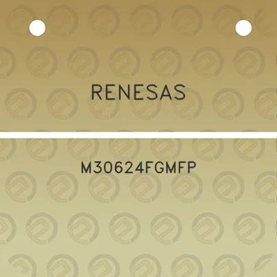 renesas-m30624fgmfp