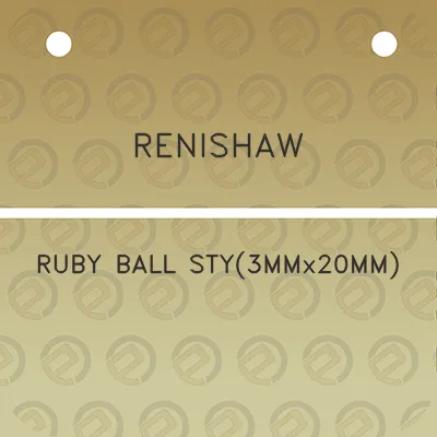 renishaw-ruby-ball-sty3mmx20mm