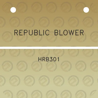 republic-blower-hrb301