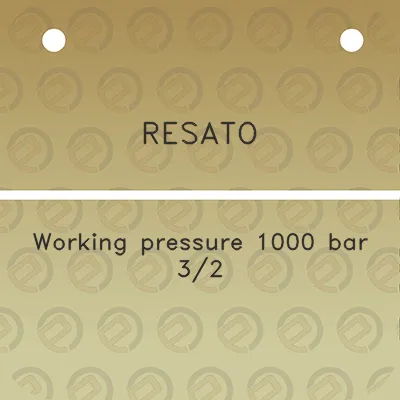 resato-working-pressure-1000-bar-32