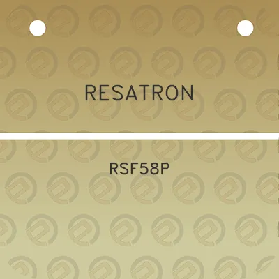 resatron-rsf58p