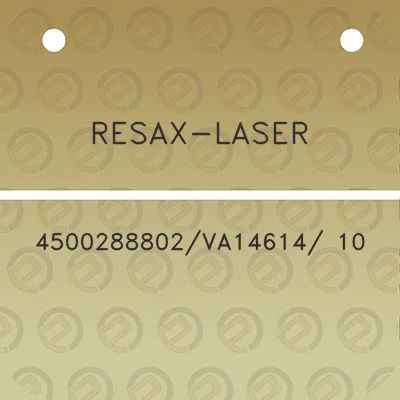 resax-laser-4500288802va14614-10