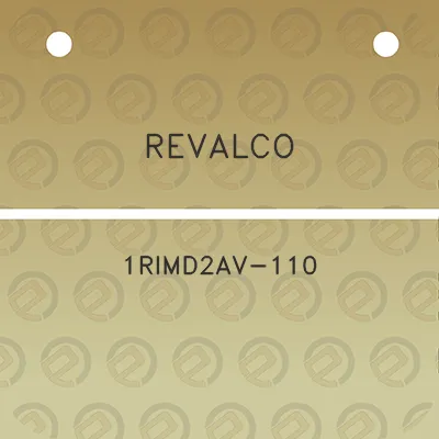 revalco-1rimd2av-110