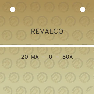 revalco-20-ma-0-80a