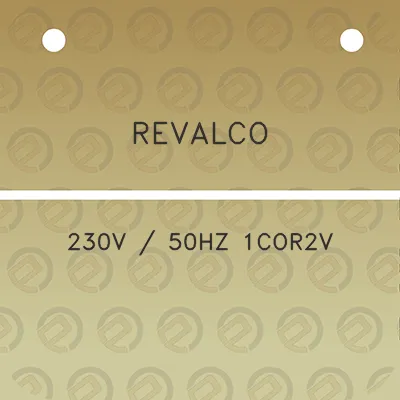 revalco-230v-50hz-1cor2v