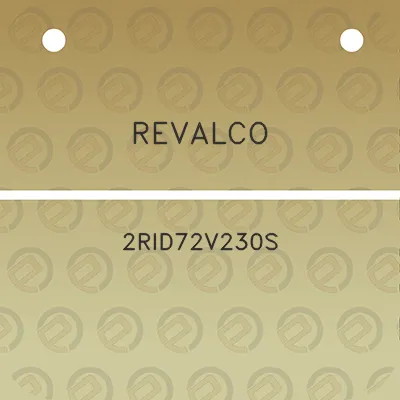 revalco-2rid72v230s