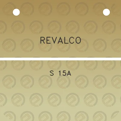 revalco-s-15a