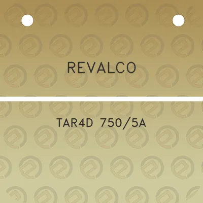 revalco-tar4d-7505a