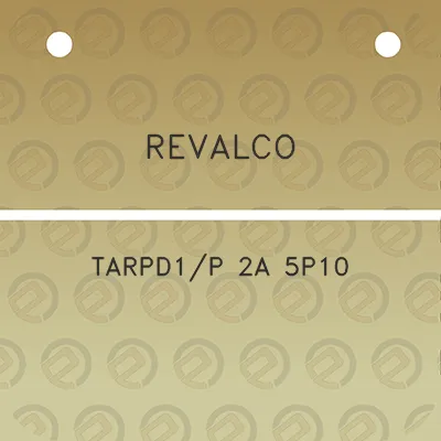 revalco-tarpd1p-2a-5p10