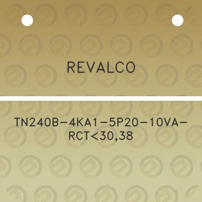 revalco-tn240b-4ka1-5p20-10va-rct3038