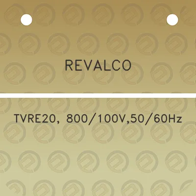 revalco-tvre20-800100v5060hz