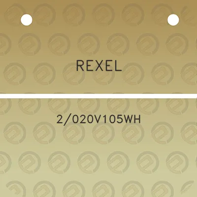 rexel-2020v105wh