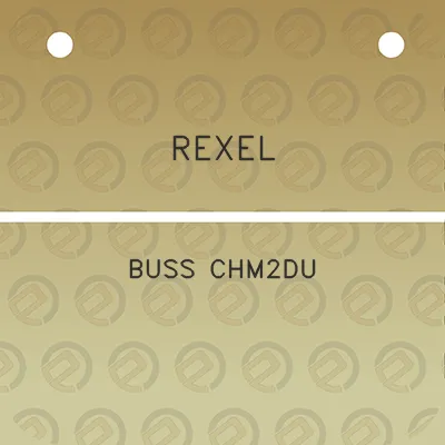 rexel-buss-chm2du