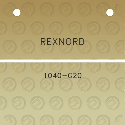 rexnord-1040-g20