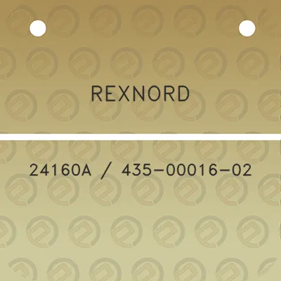 rexnord-24160a-435-00016-02