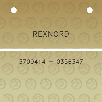 rexnord-3700414-0356347