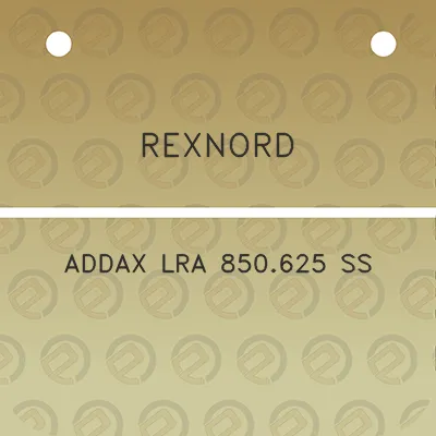 rexnord-addax-lra-850625-ss