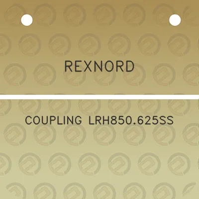 rexnord-coupling-lrh850625ss