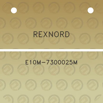 rexnord-e10m-7300025m