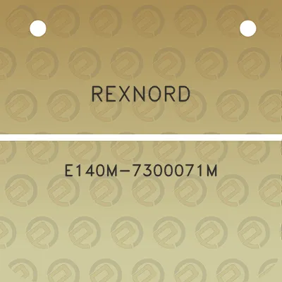 rexnord-e140m-7300071m