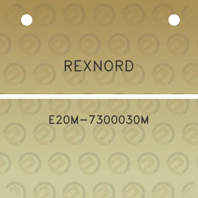 rexnord-e20m-7300030m