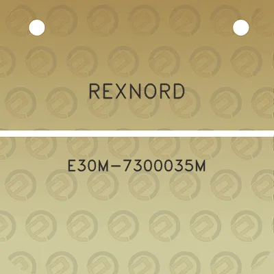 rexnord-e30m-7300035m