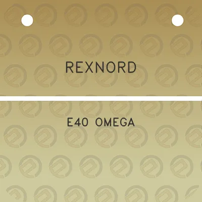 rexnord-e40-omega