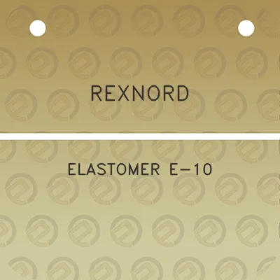 rexnord-elastomer-e-10