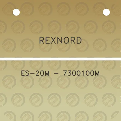 rexnord-es-20m-7300100m