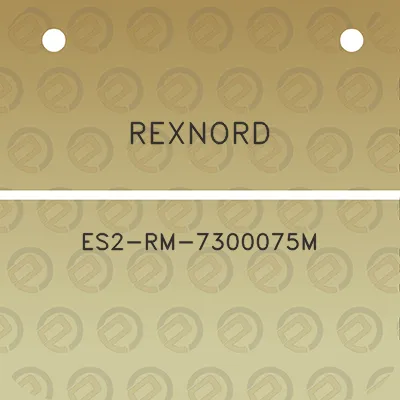 rexnord-es2-rm-7300075m