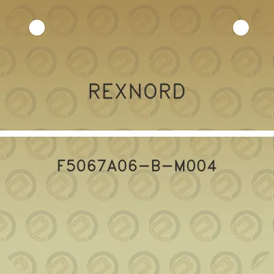 rexnord-f5067a06-b-m004