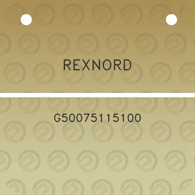 rexnord-g50075115100