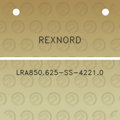 rexnord-lra850625-ss-42210